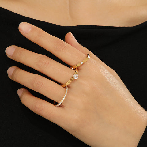Best Buy™ Minimalist Gold Rings